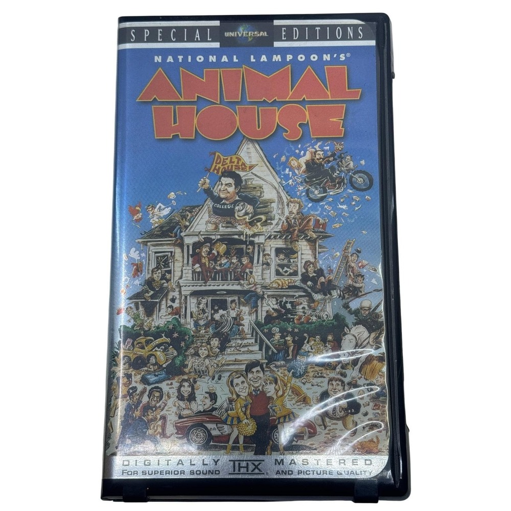 National Lampoon's Animal House VHS Special Edition Digitally Mastered CD Tape